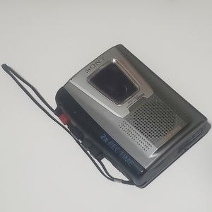 VTG Sony Pressman TCM-20DV Handheld Portable Casette Voice Recorder
